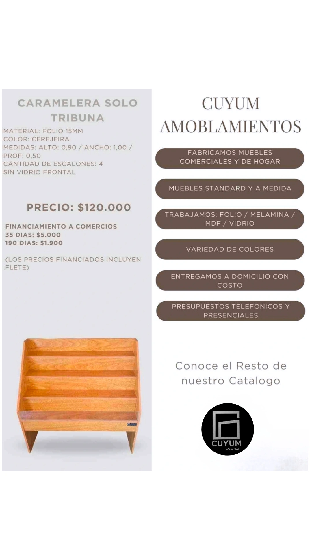 Catalogo Caramelera Solo Tribuna Cerejeira