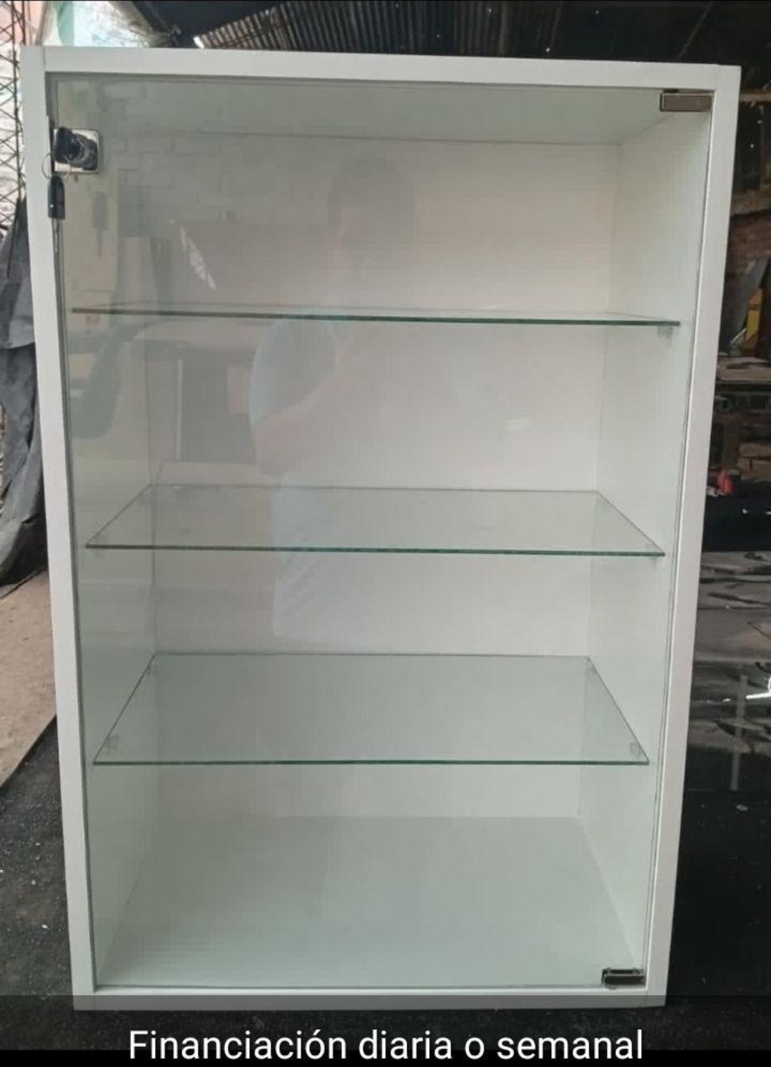 Vitrina Llave Compacta Puerta Vidrio